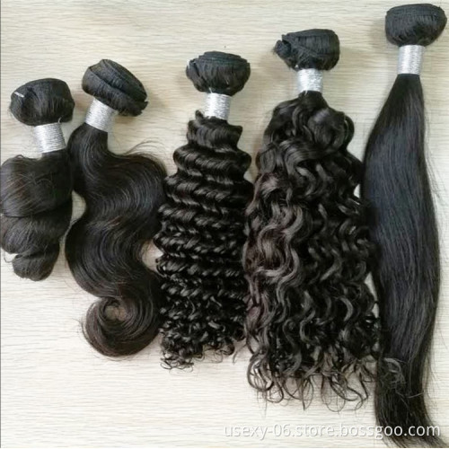 Hot selling 100% brazilian human hair wet and wavy hair weave 10 bundles natural water wave virgin hair extensions